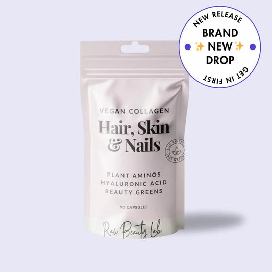 Vegan Collagen Capsules – Supports Hair, Skin & Nails Naturally