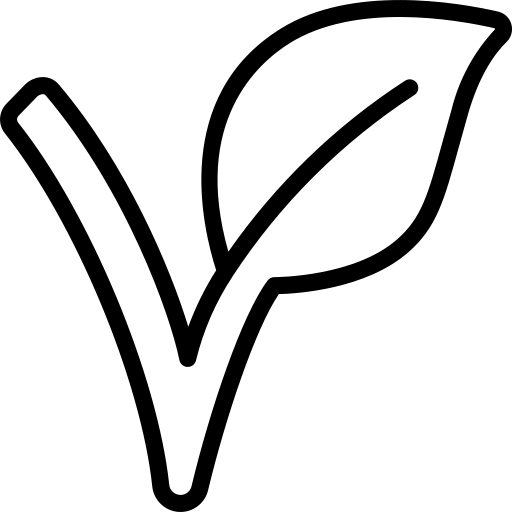 vegan symbol icon