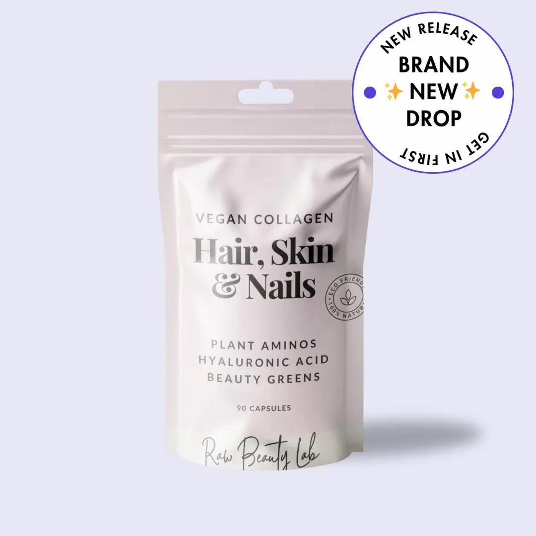 Vegan Collagen Capsules – Supports Hair, Skin & Nails Naturally