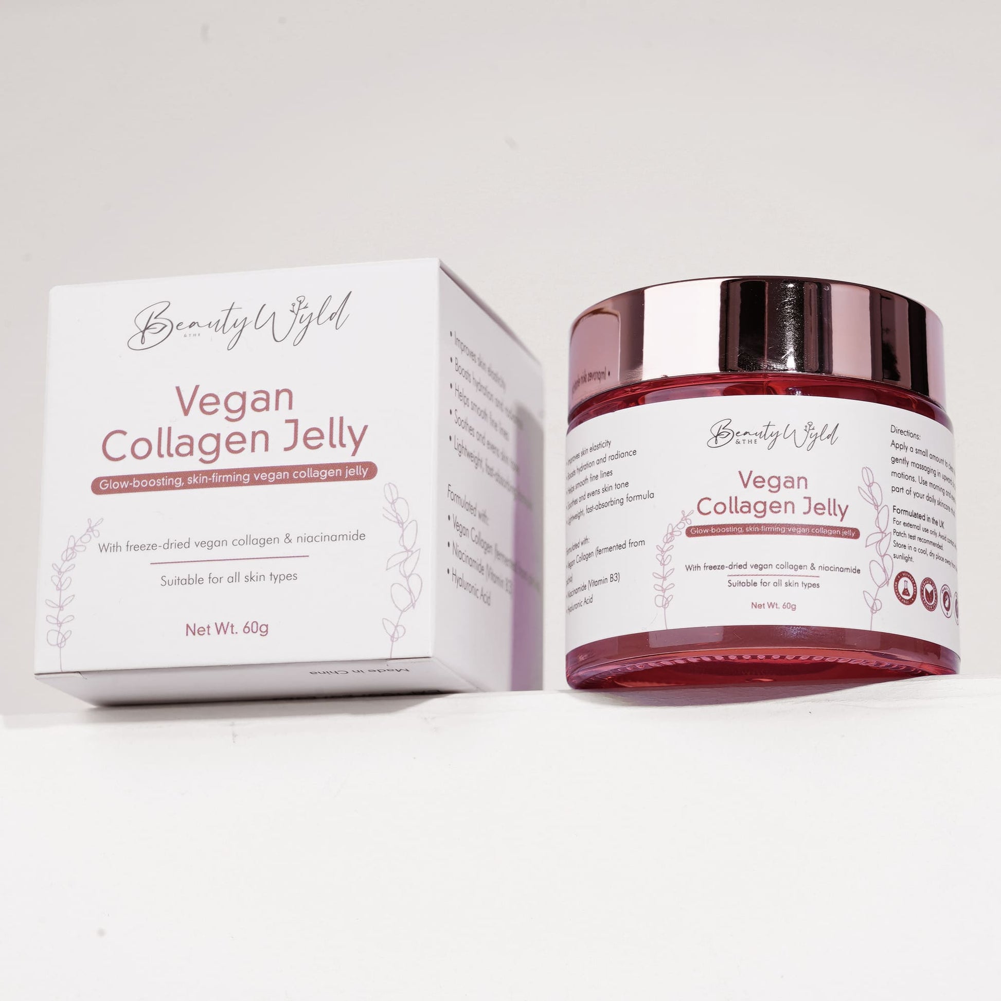 Vegan Collagen Replenishing Jelly Cream Raw Beauty Lab