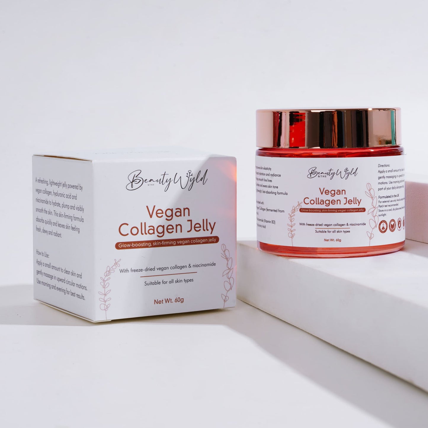 Vegan Collagen Replenishing Jelly Cream Raw Beauty Lab