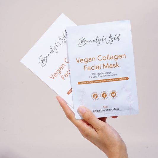 Rejuvenating Vegan Collagen Sheet Mask Raw Beauty Lab