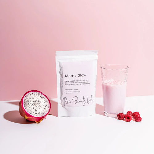 Mama Glow - Pregnancy-Safe Collagen for Moms & Babies | Vegan & Natural Collagen Supplement for Skin, Hair & Nails